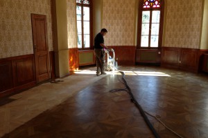 renovace zámeckých mozaikových podlah - Bona Tvrdý voskový olej (28)