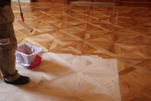 renovace zámeckých mozaikových podlah - Bona Tvrdý voskový olej (41)