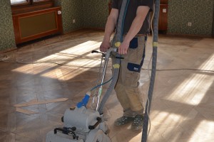 renovace zámeckých mozaikových podlah - Bona Tvrdý voskový olej (11)