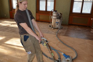 renovace zámeckých mozaikových podlah - Bona Tvrdý voskový olej (12)