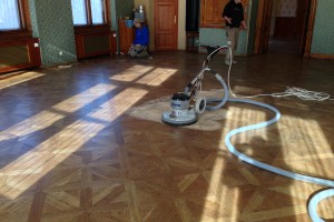 renovace zámeckých mozaikových podlah - Bona Tvrdý voskový olej (19)