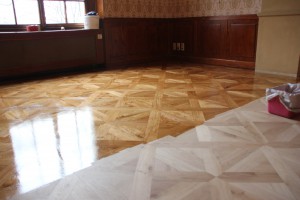renovace zámeckých mozaikových podlah - Bona Tvrdý voskový olej (36)