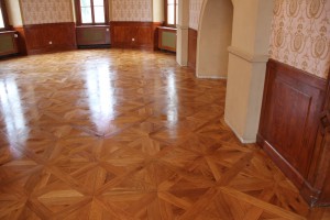 renovace zámeckých mozaikových podlah - Bona Tvrdý voskový olej (37)